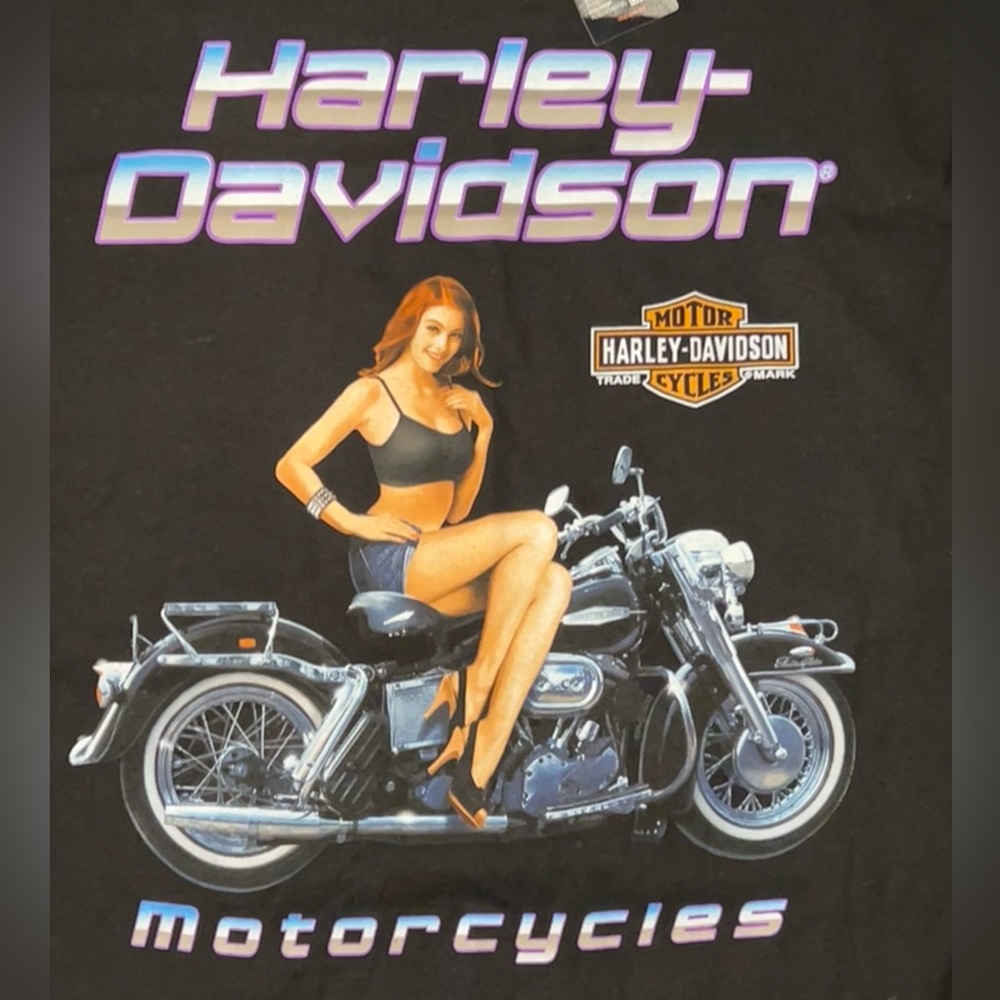 Harley Davidson Motorcycles t-shirt NWT man’s size large Grand Cayman Islands L